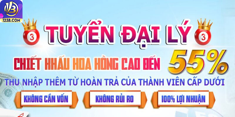 Hợp Tác Đại Lý 123B - Nhận Hoa Hồng Khủng Và Nhiều Đãi Ngộ