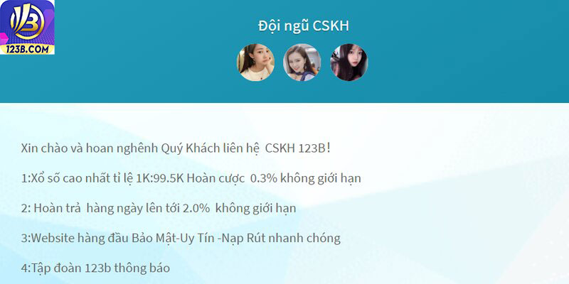 Liên hệ với đội ngũ CSKH khi gặp sự cố